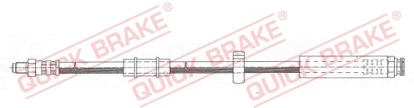 QUICK BRAKE stabdžių žarnelė 32.961